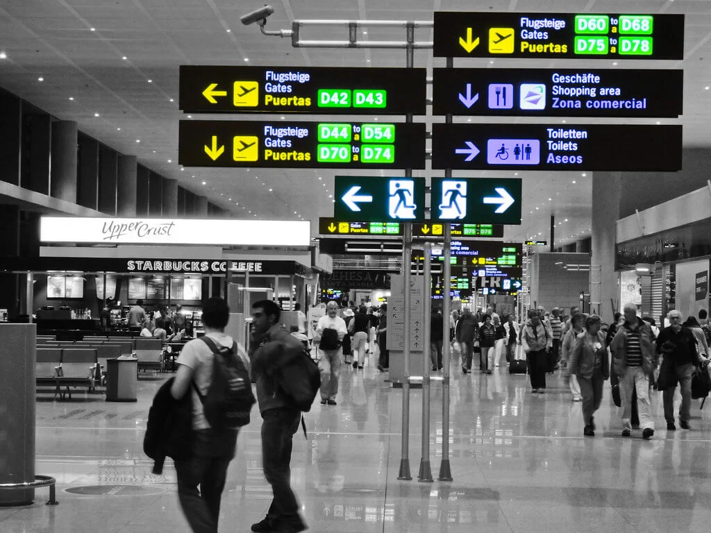 Meeting Point in Terminal 3 (T-3) - Arrival By Plane